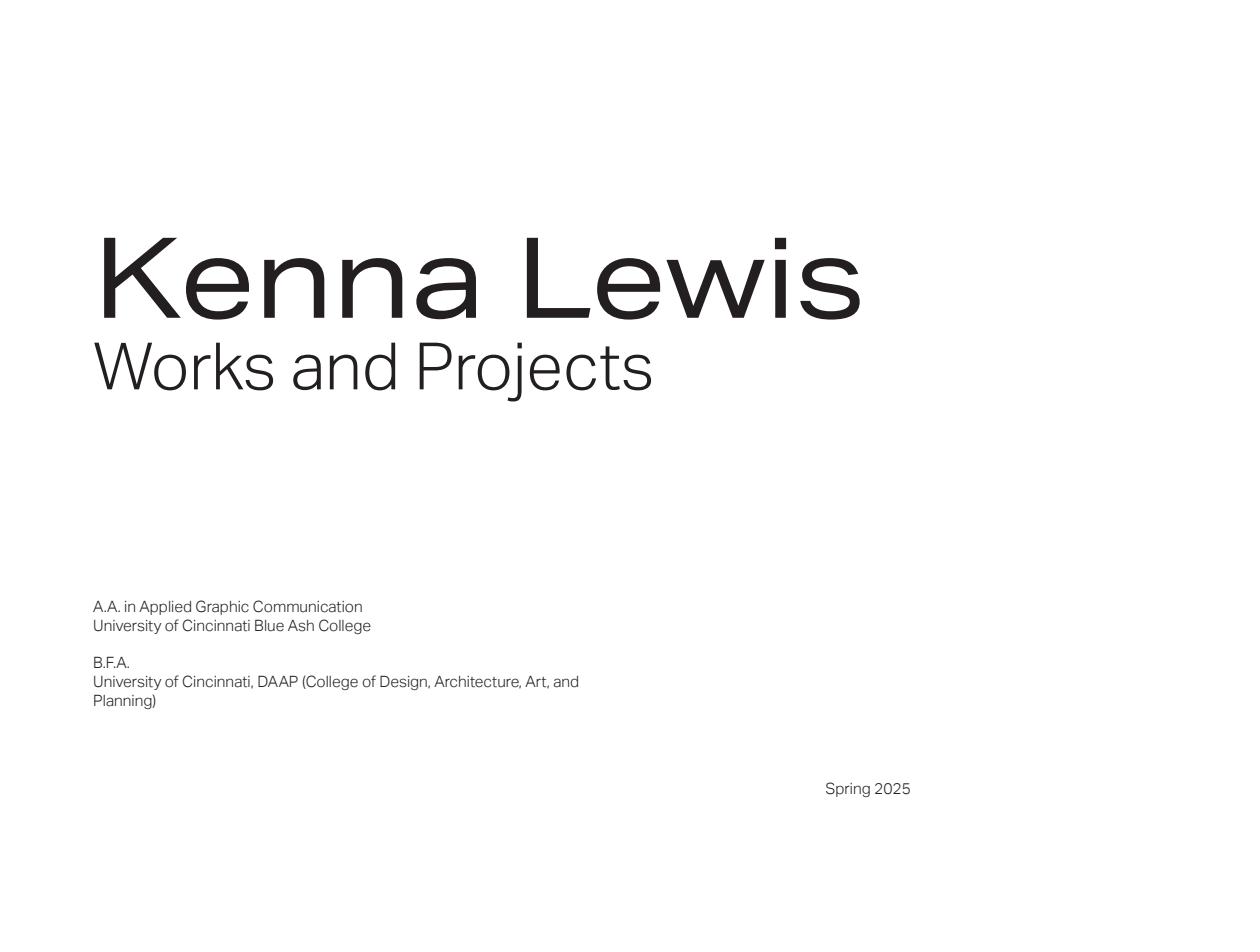 Portfolio page 1